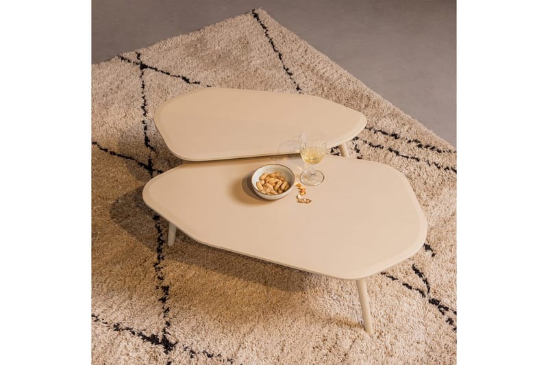 Sofabord Davina sæt med 2 - Møbler - Borde - Aflastningsbord - Indskudsborde