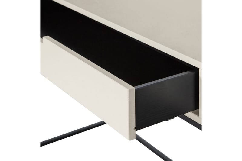 Sofabord Silas - Støv, Fyrretræ børstet - Møbler - Borde - Aflastningsbord - Lampebord