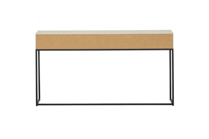 Sofabord Silas - Støv, Fyrretræ børstet - Møbler - Borde - Aflastningsbord - Lampebord