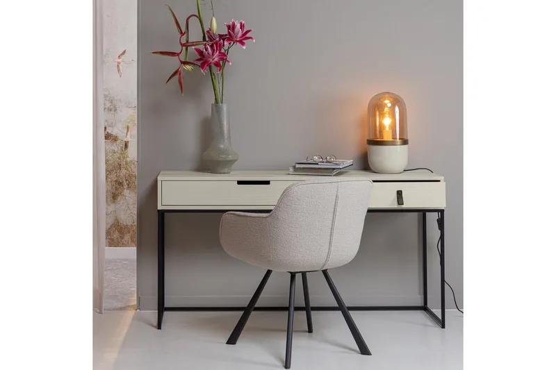 Sofabord Silas - Støv, Fyrretræ børstet - Møbler - Borde - Aflastningsbord - Lampebord