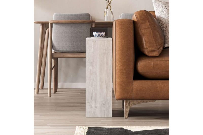 Sofabord Simpi Antik Hvid - Antik Hvid - Møbler - Borde - Aflastningsbord - Lampebord