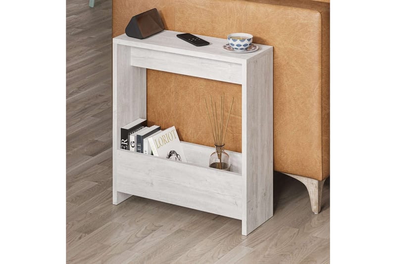 Sofabord Simpi Antik Hvid - Antik Hvid - Møbler - Borde - Aflastningsbord - Lampebord