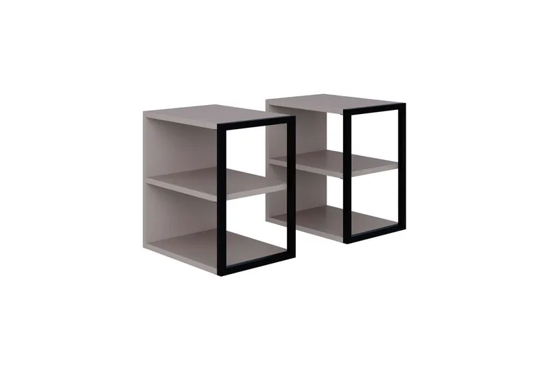 Sofabordsæt Kelinmoor Lys Mocha - Lys Mocha - Møbler - Borde - Aflastningsbord - Lampebord