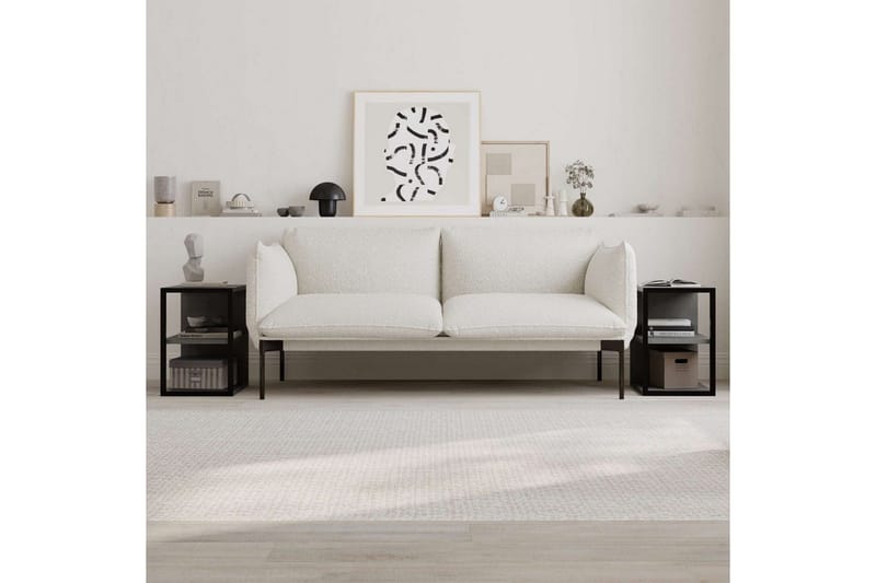 Sofabordsæt Kelinmoor Retro Grå - Retro Grå - Møbler - Borde - Aflastningsbord - Lampebord