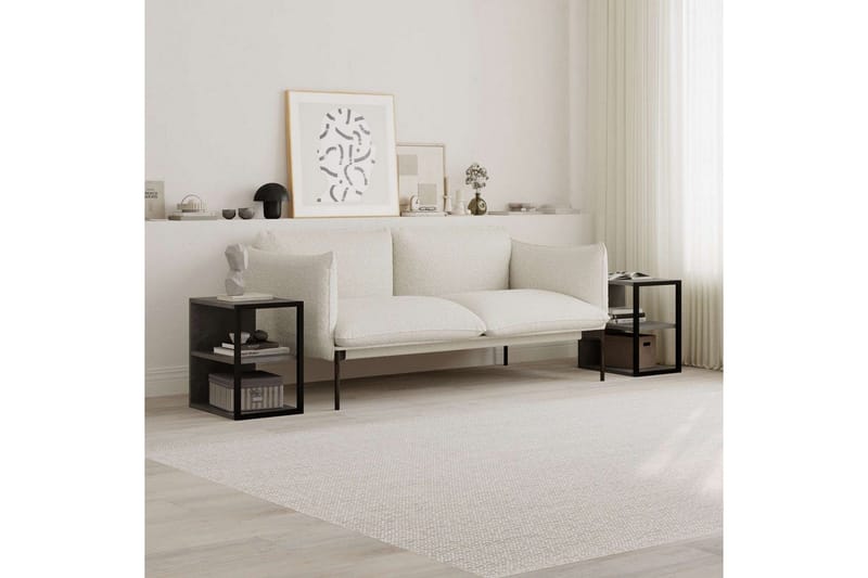 Sofabordsæt Kelinmoor Retro Grå - Retro Grå - Møbler - Borde - Aflastningsbord - Lampebord