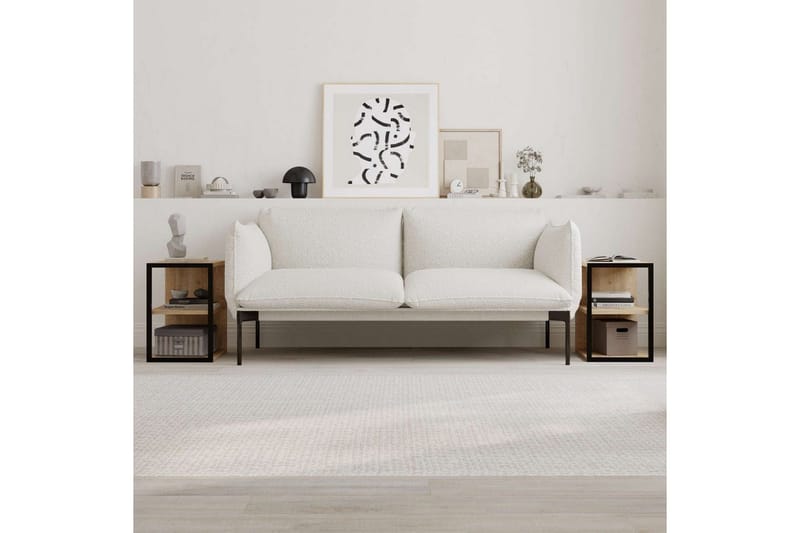 Sofabordsæt Kelinmoor Sudamal Eg - Sudamal Eg - Møbler - Borde - Aflastningsbord - Lampebord