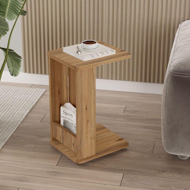 Solven Sidebord 32x42x55 cm - Atlantic Pine - Møbler - Borde - Aflastningsbord - Lampebord