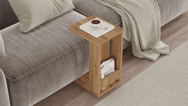 Solven Sidebord 32x42x55 cm - Atlantic Pine - Møbler - Borde - Aflastningsbord - Lampebord