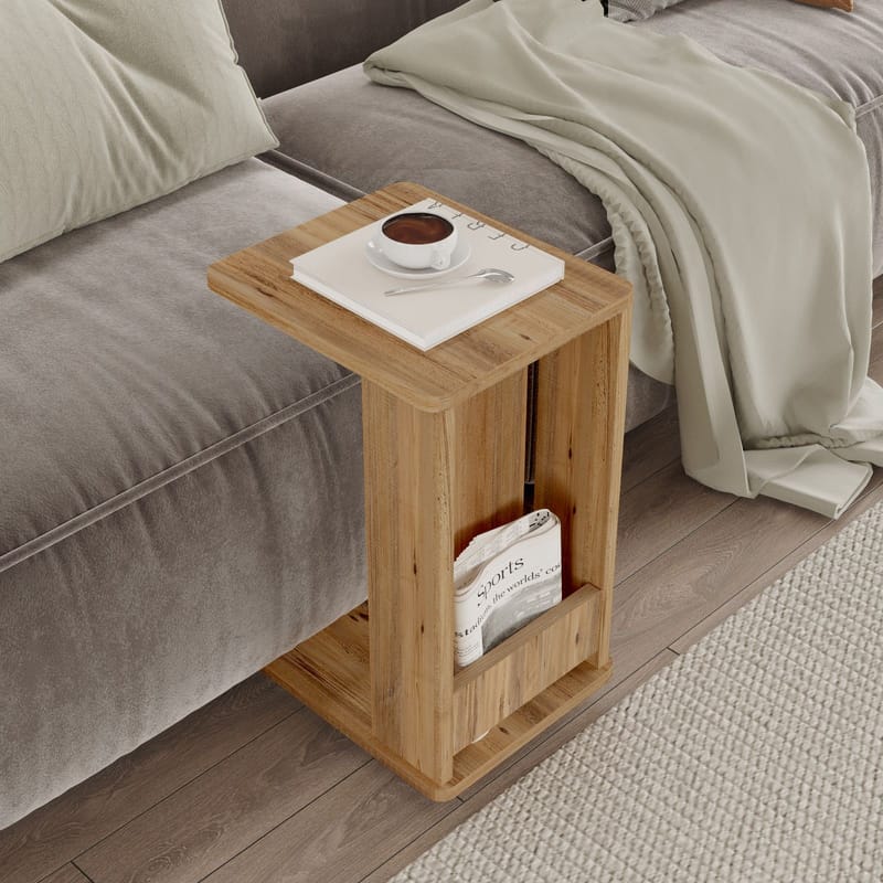 Solven Sidebord 32x42x55 cm - Atlantic Pine - Møbler - Borde - Aflastningsbord - Lampebord