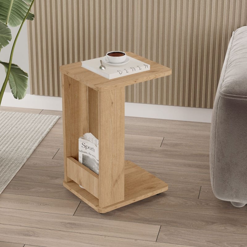 Solven Sidebord 32x42x55 cm - Eg - Møbler - Borde - Aflastningsbord - Lampebord