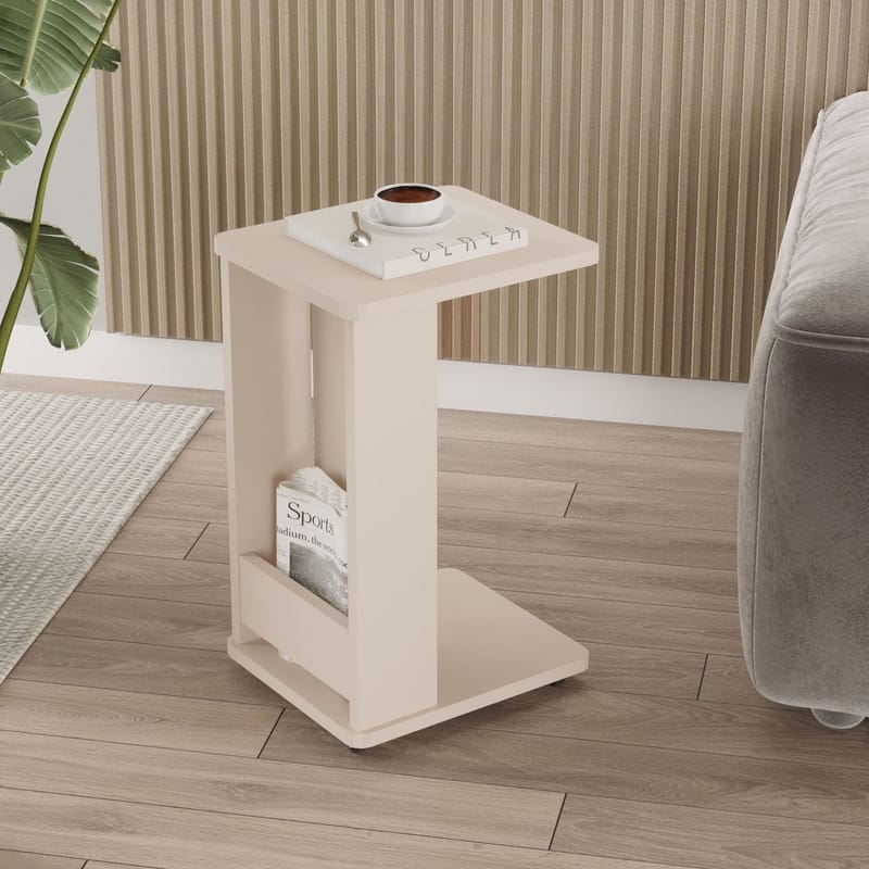 Solven Sidebord 32x42x55 cm - Sand - Møbler - Borde - Aflastningsbord - Lampebord