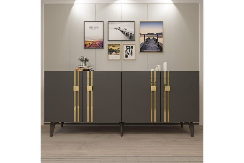 Sorab Konsolbord 150 cm - Antracit - Møbler - Borde - Aflastningsbord - Entrébord
