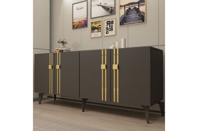 Sorab Konsolbord 150 cm - Antracit - Møbler - Borde - Aflastningsbord - Entrébord