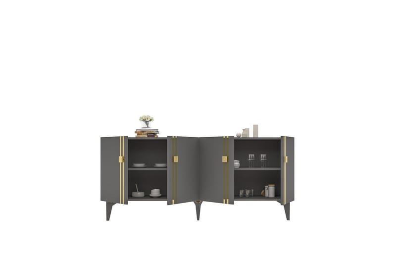 Sorab Konsolbord 150 cm - Antracit - Møbler - Borde - Aflastningsbord - Entrébord