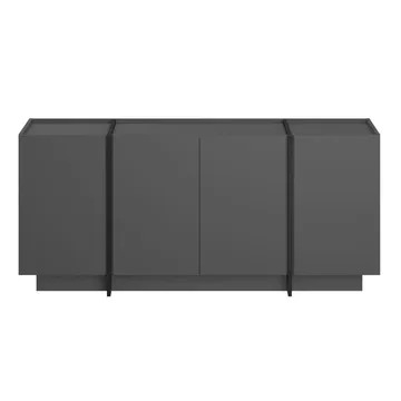 Sorlan Konsolbord 180 cm - Antracit/Sort - Møbler - Borde - Aflastningsbord - Entrébord