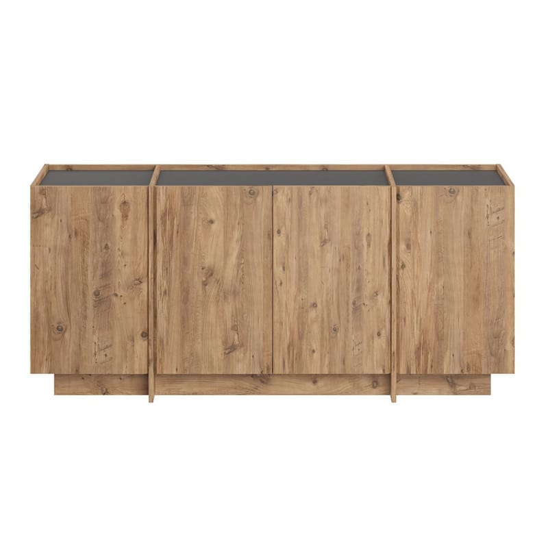Sorlan Konsolbord 180 cm - Atlantic Pine, antracit - Møbler - Borde - Aflastningsbord - Entrébord
