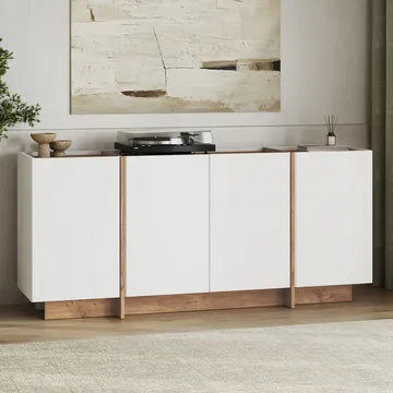 Sorlan Konsolbord 180 cm - Hvid, Atlantic Pine - Møbler - Borde - Aflastningsbord - Entrébord