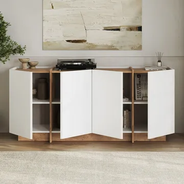Sorlan Konsolbord 180 cm - Hvid, Atlantic Pine - Møbler - Borde - Aflastningsbord - Entrébord