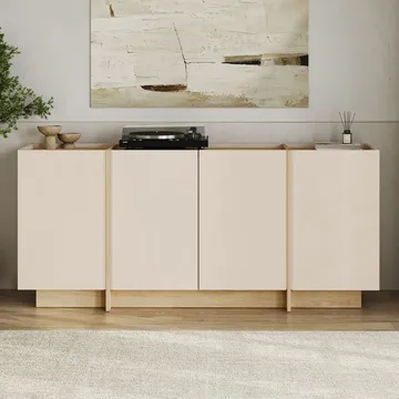 Sorlan konsolbord 180 cm - Safir Eg - Møbler - Borde - Aflastningsbord - Entrébord