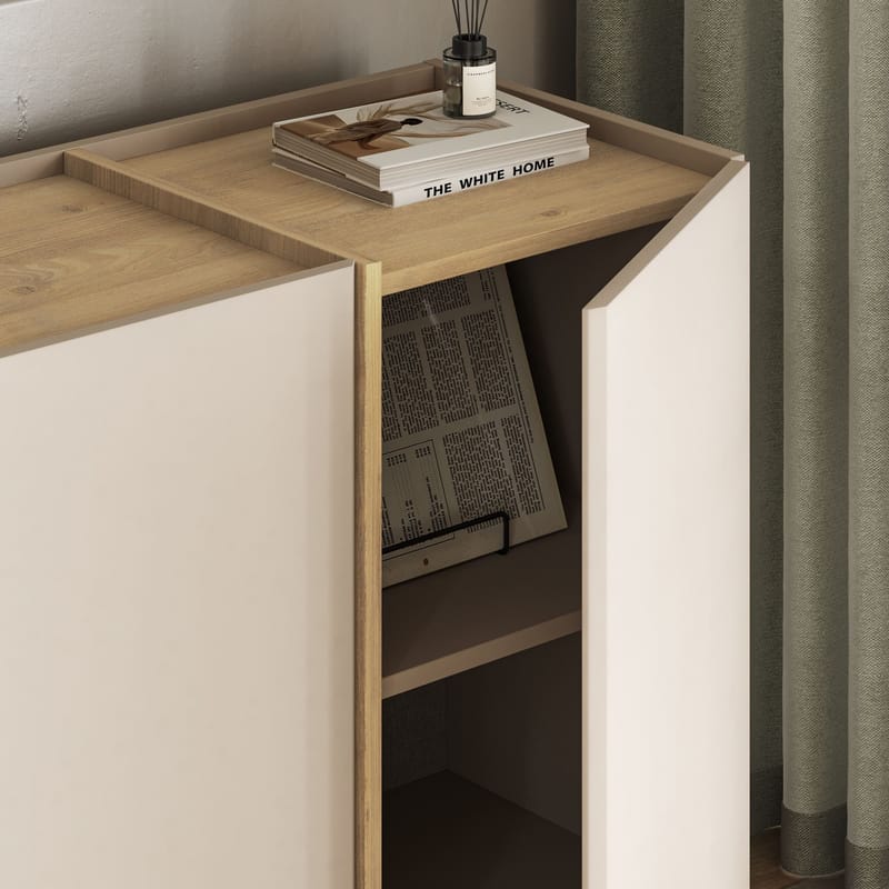 Sorlan konsolbord 180 cm - Safir Eg - Møbler - Borde - Aflastningsbord - Entrébord