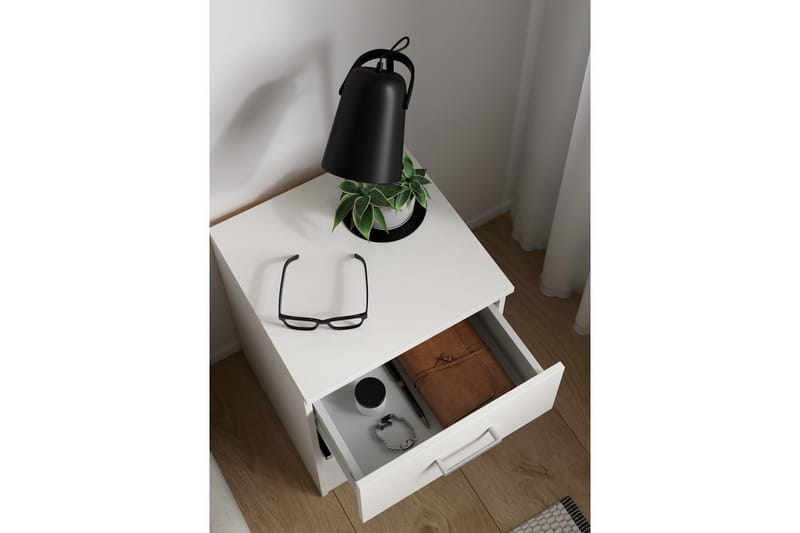 Space Natbord 38 cm - Hvid - Møbler - Borde - Aflastningsbord - Sengebord