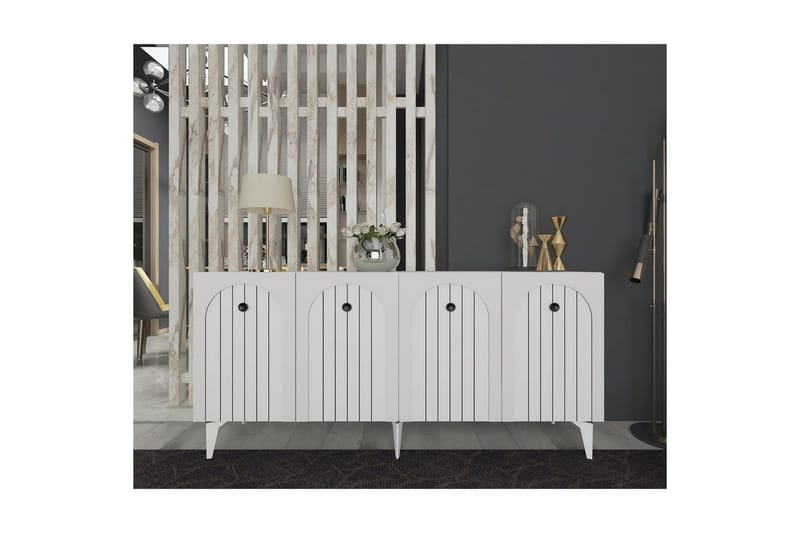 Sufiyan konsolbord 150 cm - Hvid - Møbler - Borde - Aflastningsbord - Entrébord