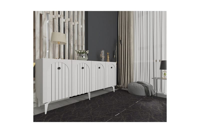 Sufiyan konsolbord 150 cm - Hvid - Møbler - Borde - Aflastningsbord - Entrébord