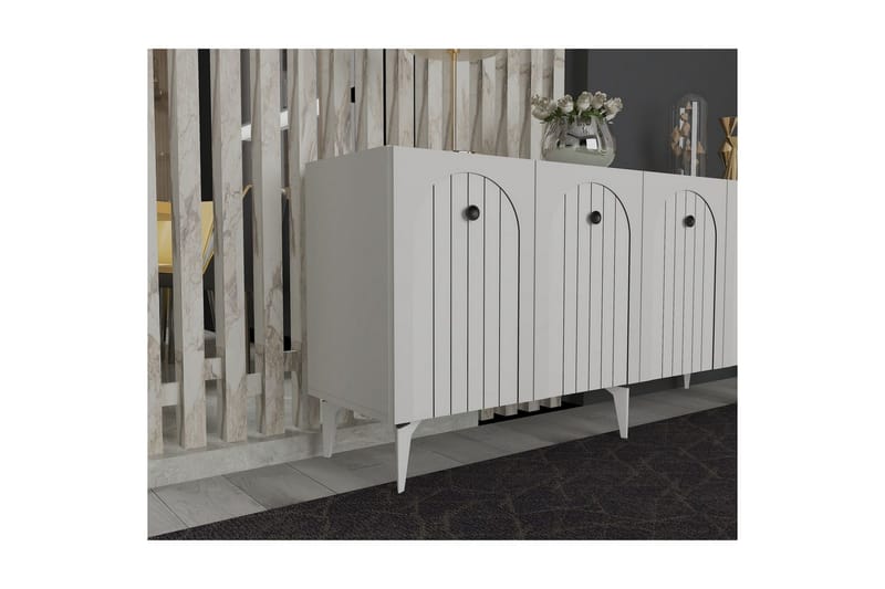 Sufiyan konsolbord 150 cm - Hvid - Møbler - Borde - Aflastningsbord - Entrébord