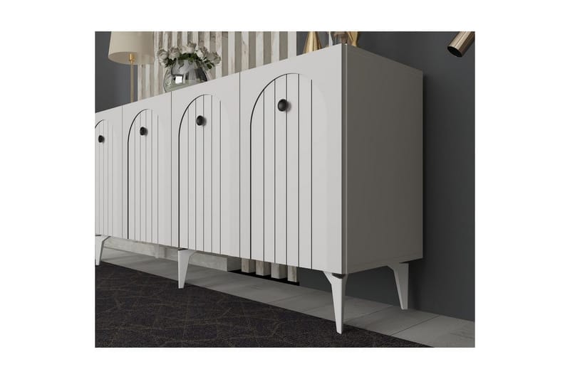 Sufiyan konsolbord 150 cm - Hvid - Møbler - Borde - Aflastningsbord - Entrébord
