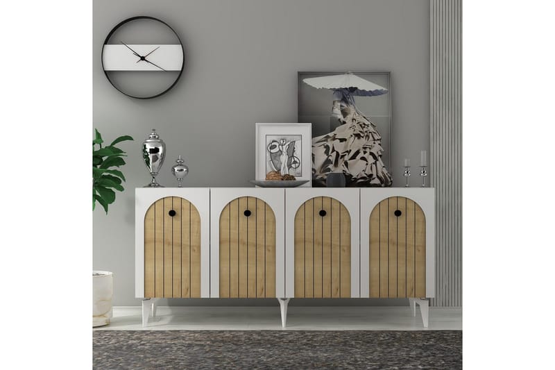 Sufiyan konsolbord 150 cm - Hvid - Møbler - Borde - Aflastningsbord - Entrébord