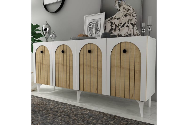 Sufiyan konsolbord 150 cm - Hvid - Møbler - Borde - Aflastningsbord - Entrébord