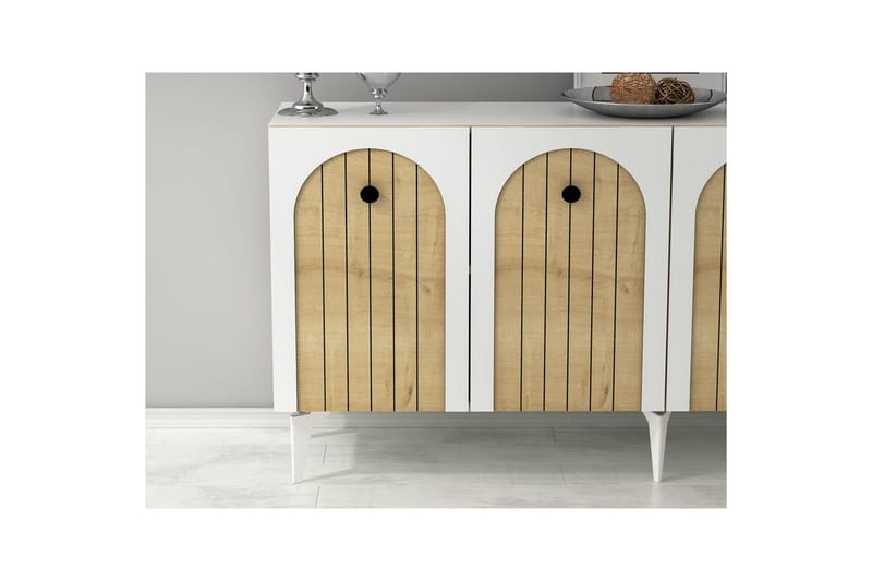 Sufiyan konsolbord 150 cm - Hvid - Møbler - Borde - Aflastningsbord - Entrébord