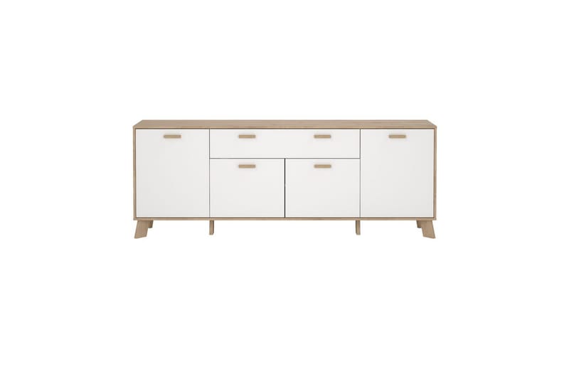 Sumita Konsolbord 196 cm - Natur/Hvid - Møbler - Borde - Aflastningsbord - Entrébord