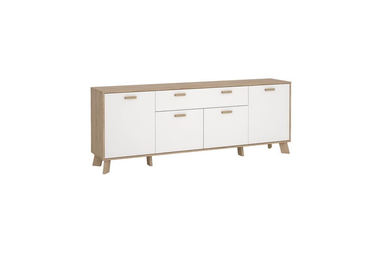Sumita Konsolbord 196 cm - Natur/Hvid - Møbler - Borde - Aflastningsbord - Entrébord