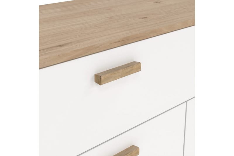 Sumita Konsolbord 196 cm - Natur/Hvid - Møbler - Borde - Aflastningsbord - Entrébord