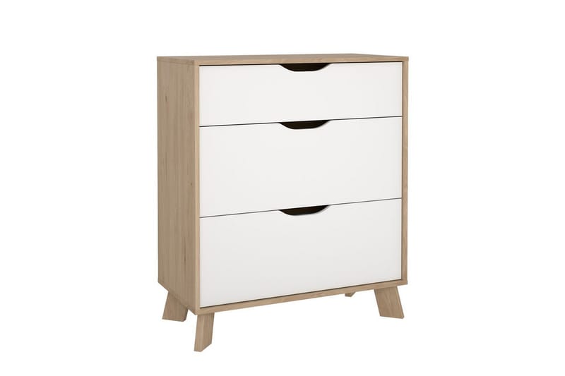 Sumita Konsolbord 79 cm - Natur/Hvid - Møbler - Borde - Aflastningsbord - Entrébord