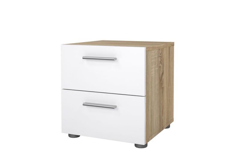 Suntia Natbord 40 cm - Hvid/Natur - Møbler - Borde - Aflastningsbord - Sengebord