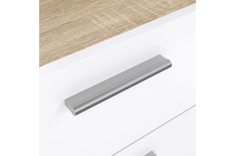 Suntia Natbord 40 cm - Hvid/Natur - Møbler - Borde - Aflastningsbord - Sengebord