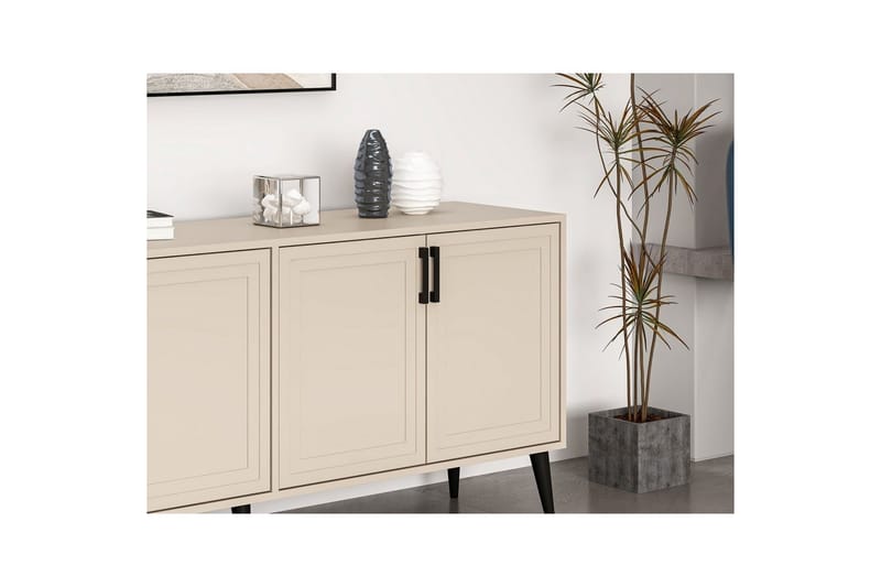 Syrri Konsolbord 180 cm - Sand - Møbler - Borde - Aflastningsbord - Entrébord