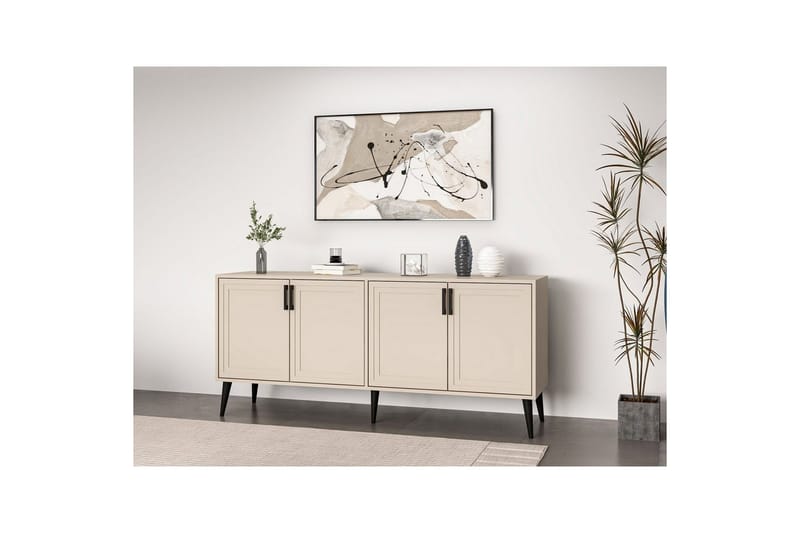 Syrri Konsolbord 180 cm - Sand - Møbler - Borde - Aflastningsbord - Entrébord