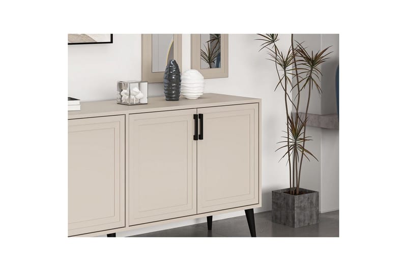 Syrri Konsolbord 180 cm - Sandsten - Møbler - Borde - Aflastningsbord - Entrébord