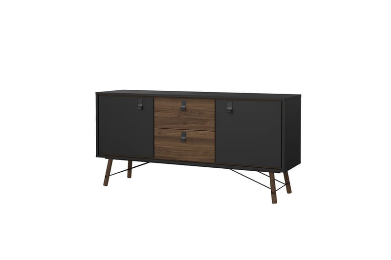 Tadami Konsolbord 150 cm - Sort/Natur - Møbler - Borde - Aflastningsbord - Entrébord