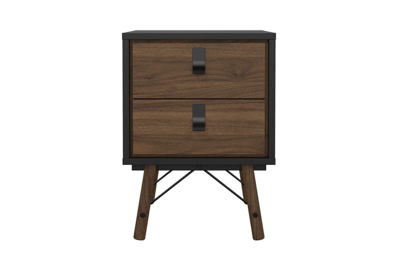 Tadami Natbord 43 cm - Askegrå/Natur - Møbler - Borde - Aflastningsbord - Sengebord