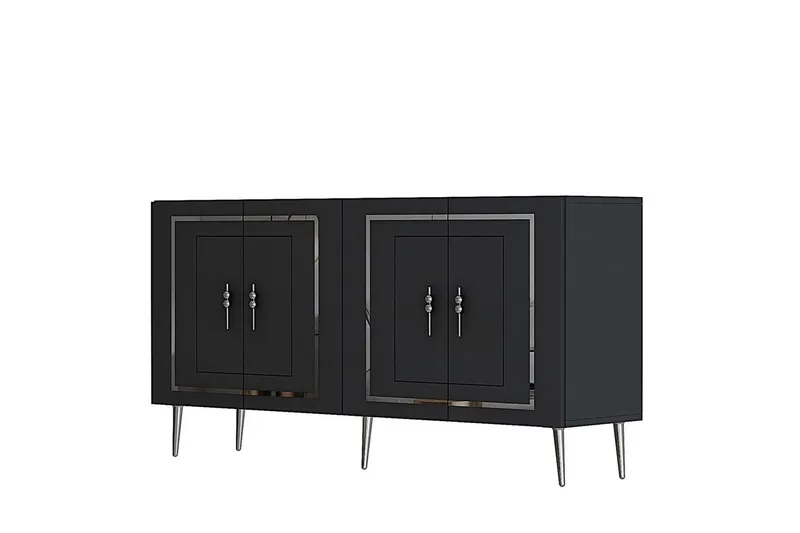 Talon Konsolbord 150 cm, Antracit/Sølv