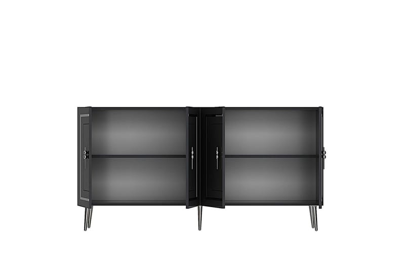 Talon Konsolbord 150 cm - Antracit/Sølv - Møbler - Borde - Aflastningsbord - Entrébord