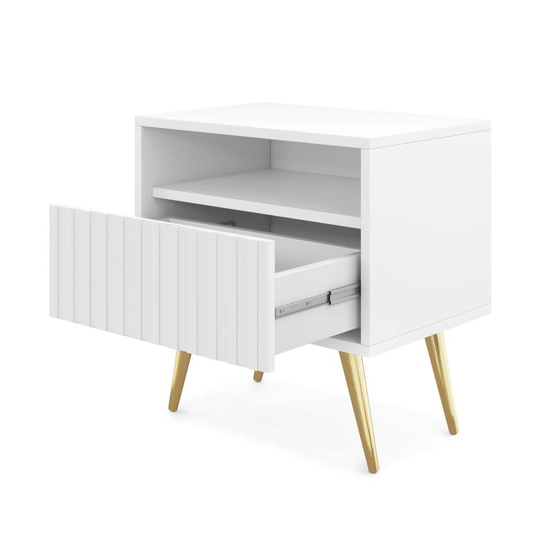 Tapas Natbord 48 cm - Hvid - Møbler - Borde - Aflastningsbord - Sengebord