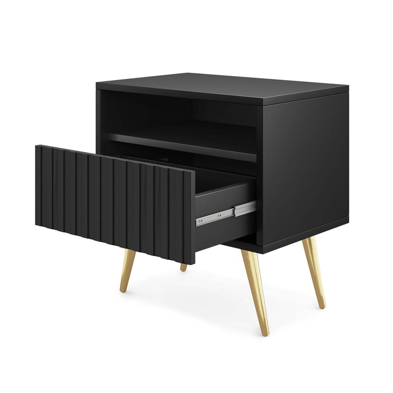 Tapas Natbord 48 cm - Sort - Møbler - Borde - Aflastningsbord - Sengebord