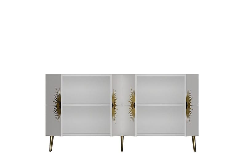 Tari Konsolbord 150 cm - Bronze/Hvid - Møbler - Borde - Aflastningsbord - Entrébord