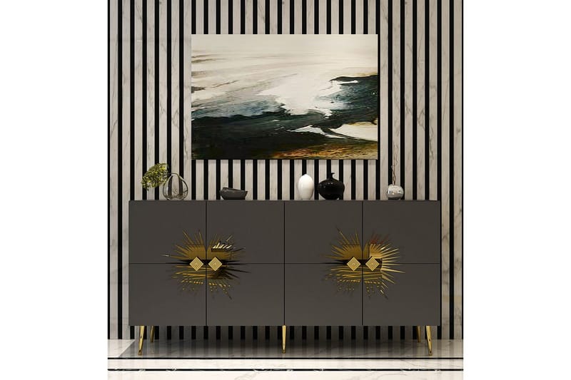 Tari Konsolbord 150 cm - Bronze/Kulgrå - Møbler - Borde - Aflastningsbord - Entrébord