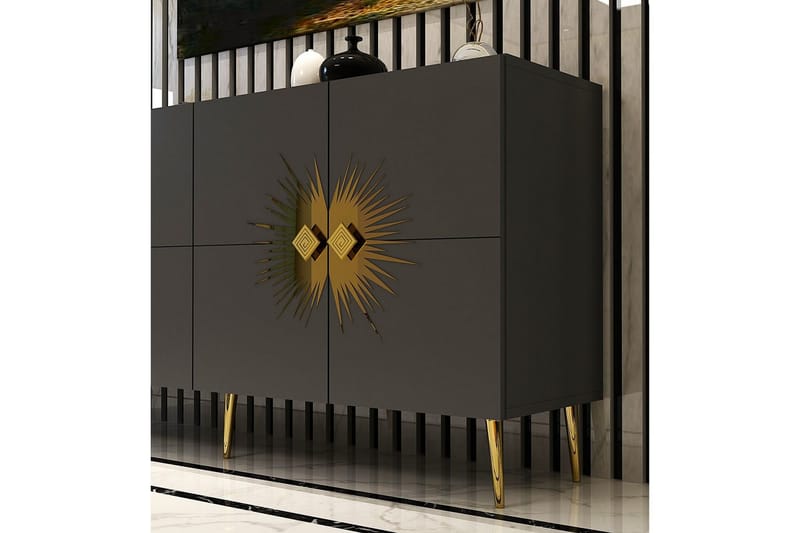 Tari Konsolbord 150 cm - Bronze/Kulgrå - Møbler - Borde - Aflastningsbord - Entrébord
